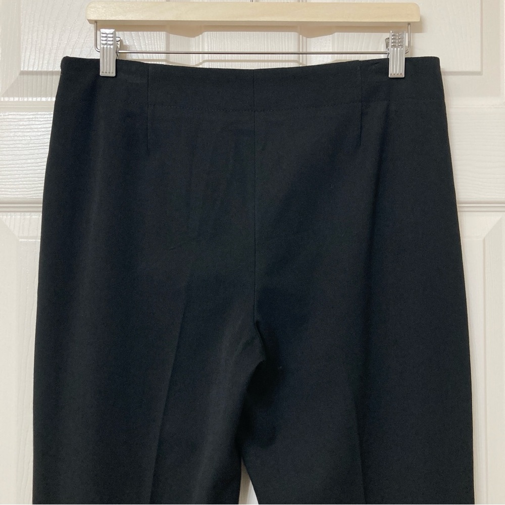 Talbots Women’s Heritage Black High Rise Straight Leg Trousers Pants 8 Short - Picture 7 of 9